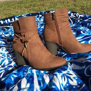 Limelight Brown Ankle Boots